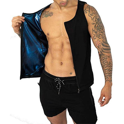 Shapecore Fitness Men's Full Bodysuit Shapewear, Mens Sleeveless Shaper  Underwear Slimming Compression Suit (Black+Beige, 4XL) : :  Clothing, Shoes & Accessories