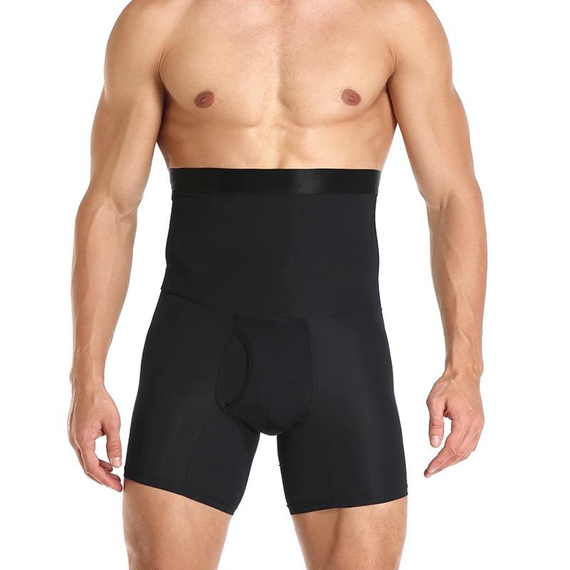 Men's Slimming High Compression Body Shaping Shorts – ShapeCORE Fitness